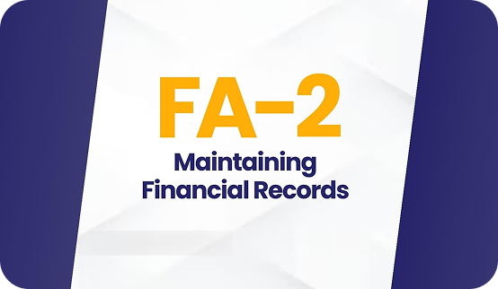 FA2 - Maintaining Financial Records